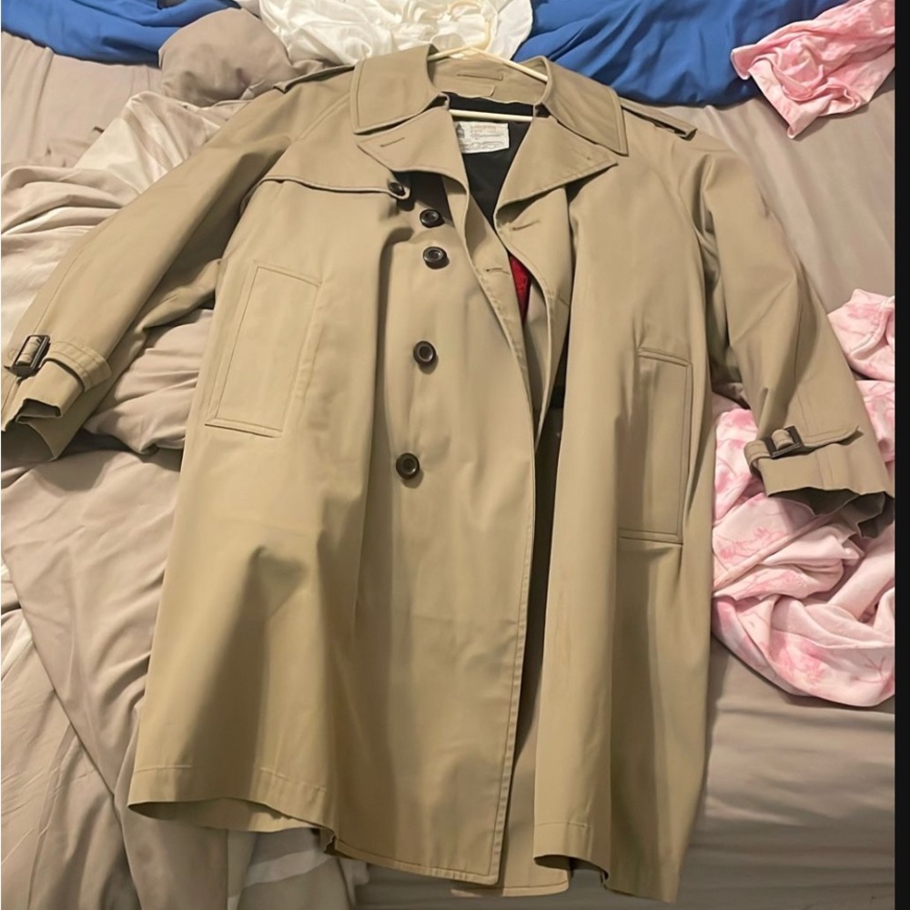 London Fog Beige Women's Trench Coat